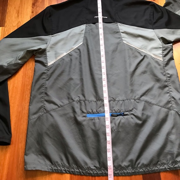 Pearl Izumi Windbreaker Men’s Large Black and Grey - Picture 5 of 8
